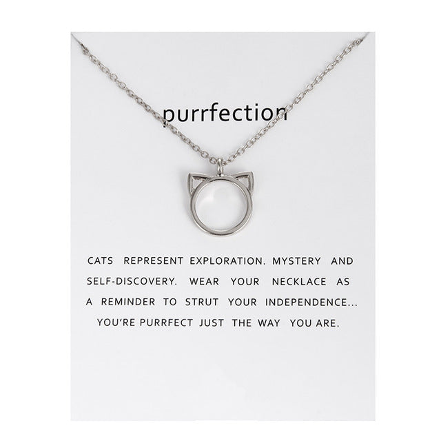 Parisian Purrfection Necklace